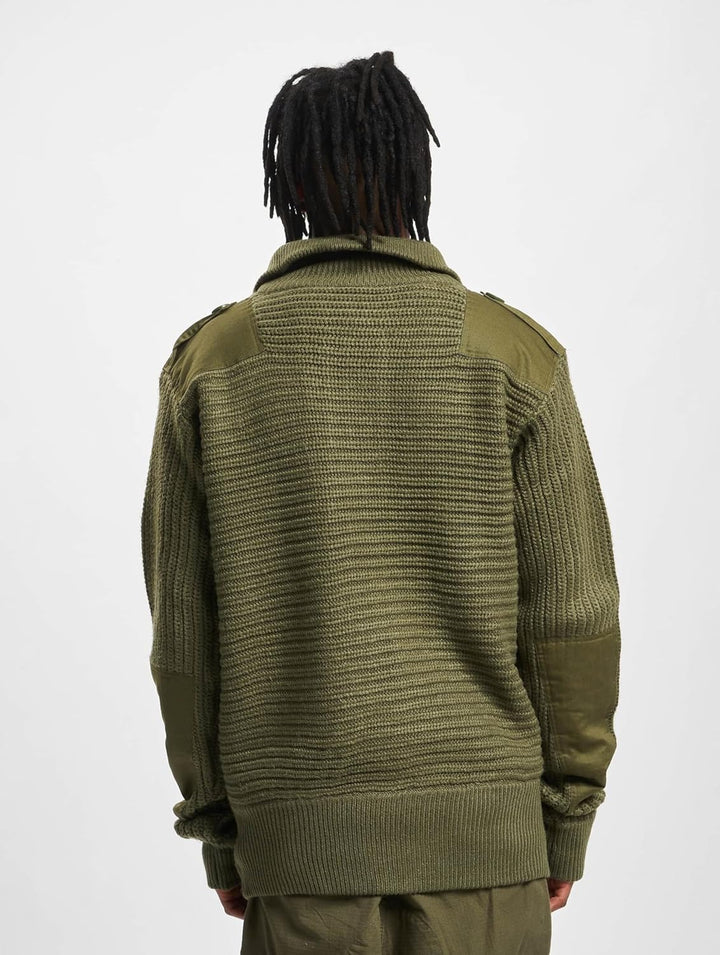 Brandit Alpine Pullover Männer Strickpullover Oliv Basics S Olive, S Olive