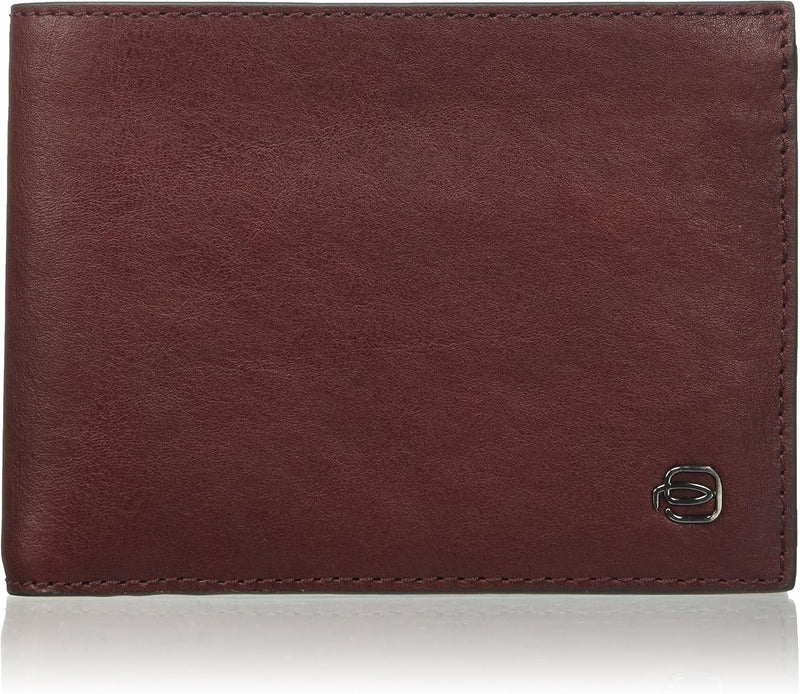 PIQUADRO Pu257b3r Geldbörse für Herren, 2 x 9 x 13 cm (B x H x L), Rot (Bordeaux), 2x9x13 cm (W x H