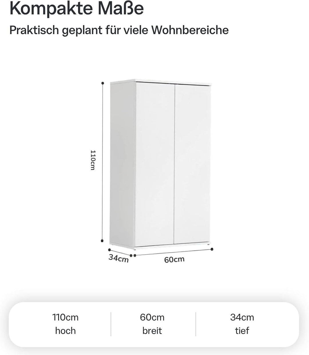 mokebo Mehrzweckschrank Büroschrank &