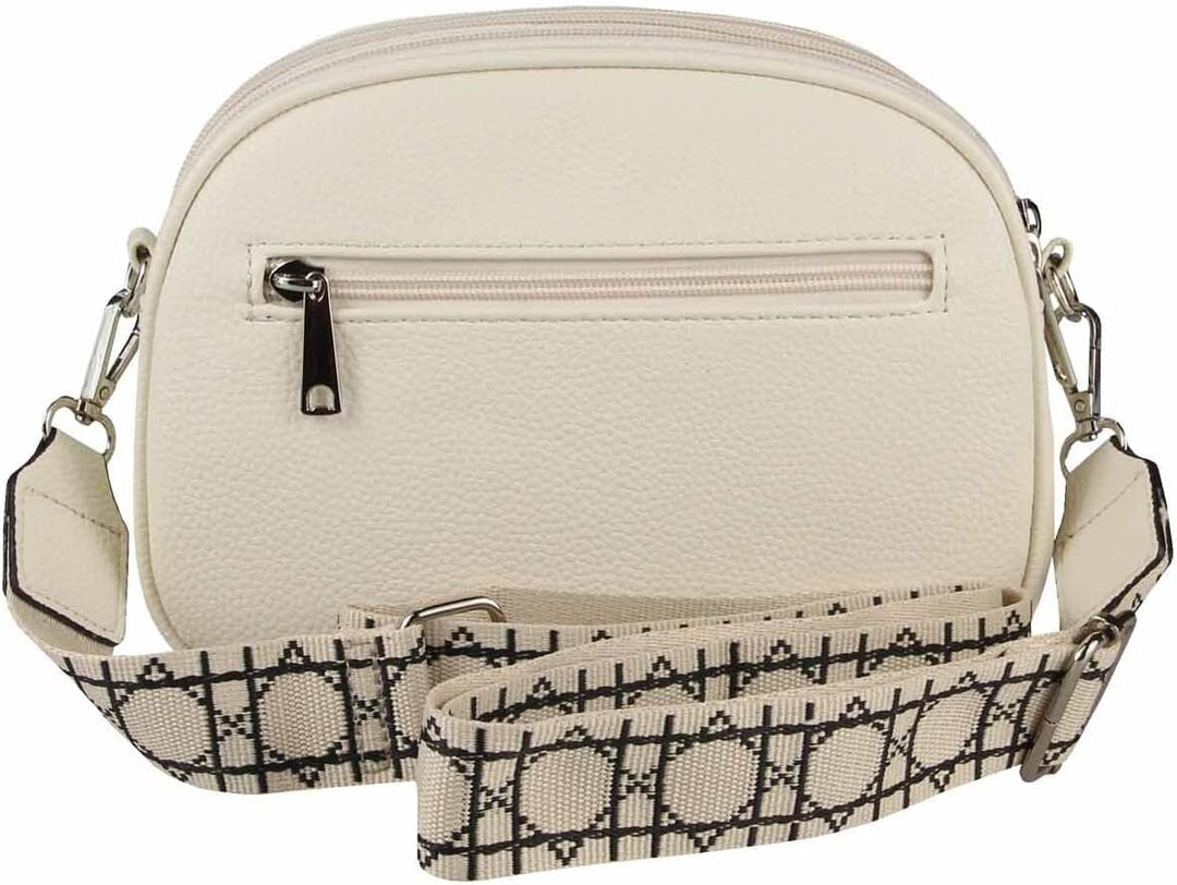 Damen Tasche Crossbody Umhängetasche Gürteltasche Bodybag Schultertasche Crossover Damentasche Kunst