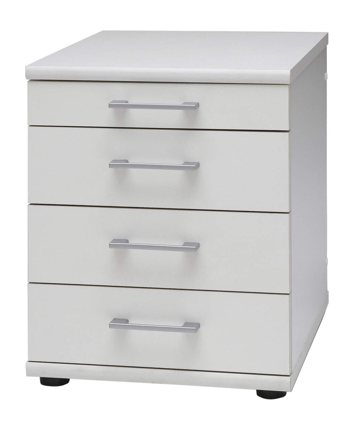 Möbelpartner Milo Büro-Container, weiss, ca. 41,6 x 50,0 x 53,4 cm ca. 41,6 x 50,0 x 53,4 cm Weiss,