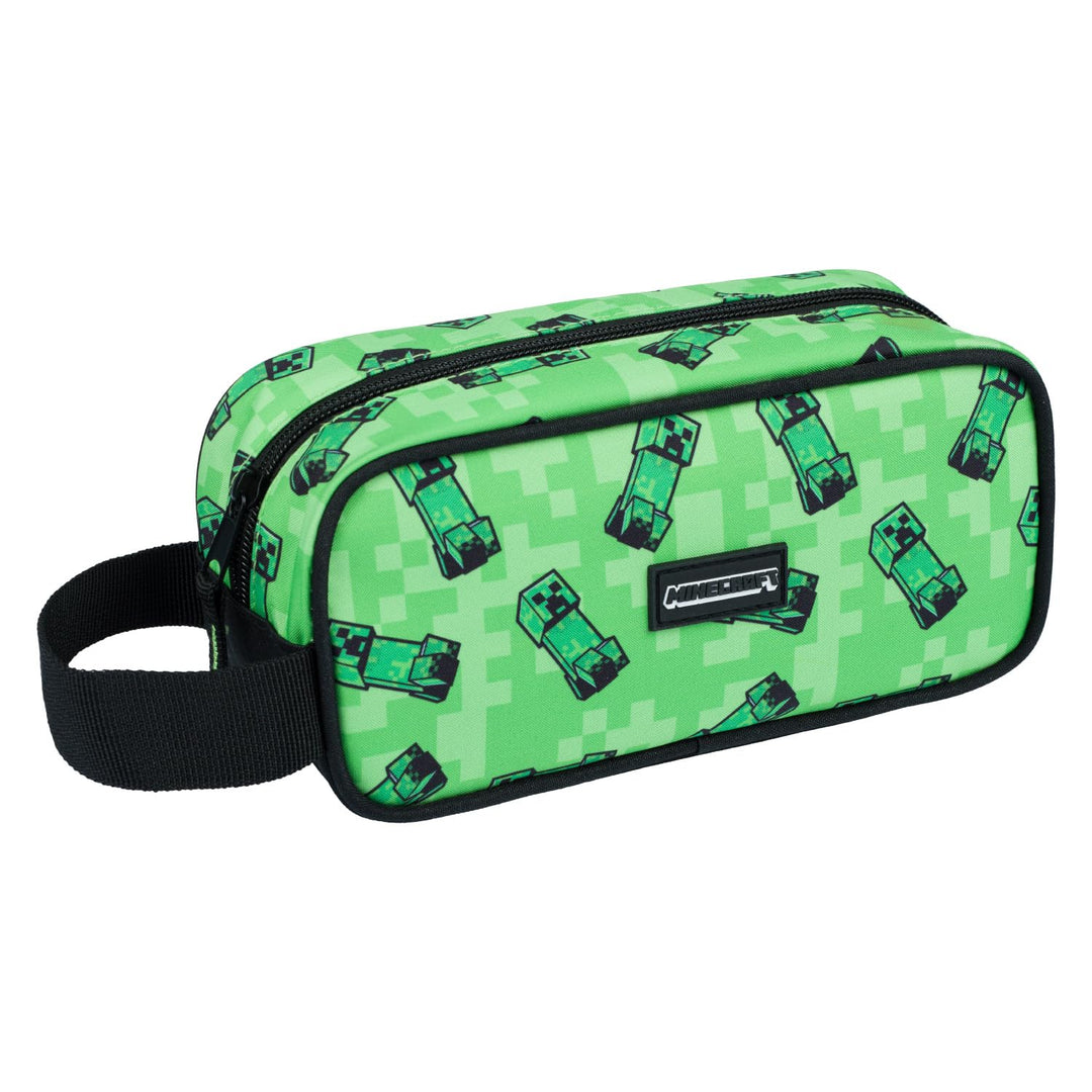 Baagl Minecraft Federmäppchen für Jungen und Mädchen, Schule Mäppchen, Federmappe, Federtasche für T
