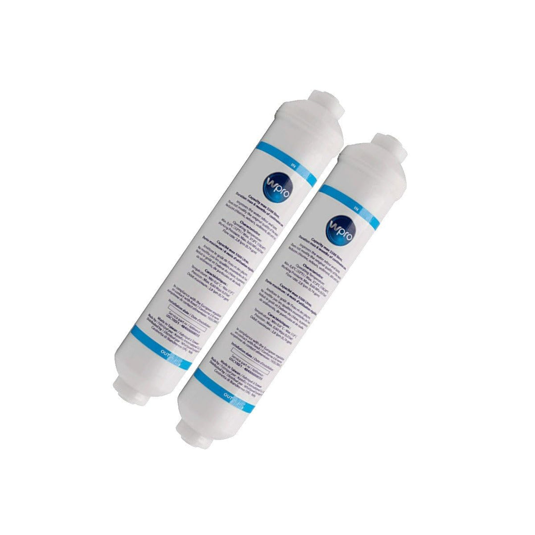 2 x Universalfilter USC100 Wpro für US-Kühlschrank: Samsung, LG, Whirlpool, Daewoo, Haier
