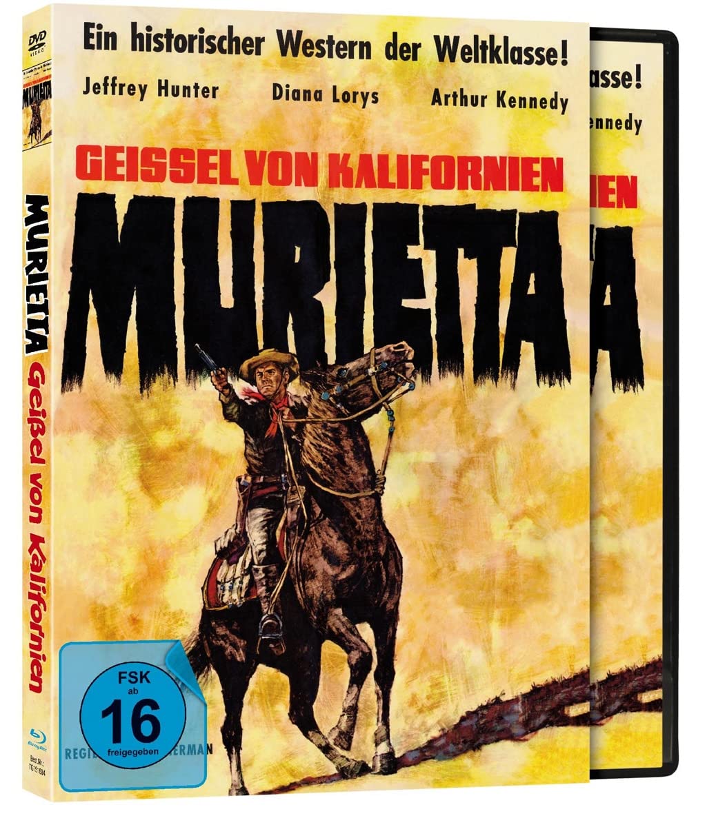 MURIETTA - Geissel von Kalifornien -Cover B - Blu-ray & DVD im Schuber - Limited Deluxe Edition plus
