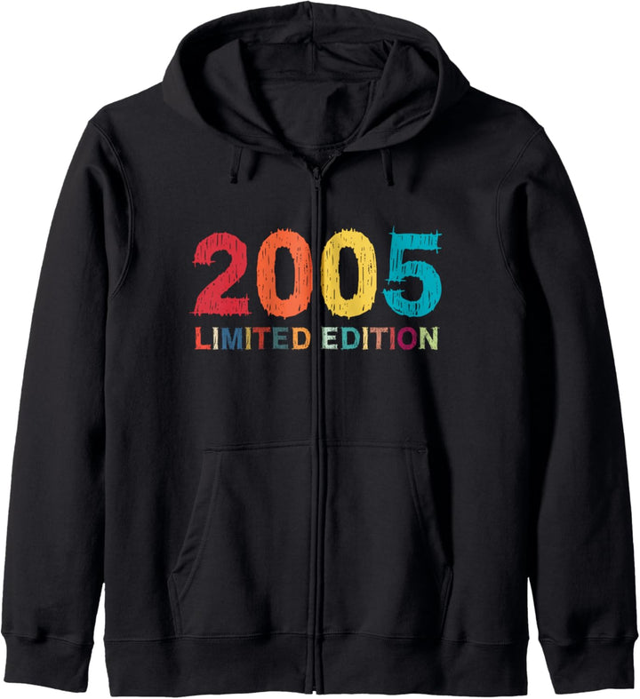 19. Geburtstag Junge Mädchen 19 Jahre 2005 Lustig Geschenk Kapuzenjacke