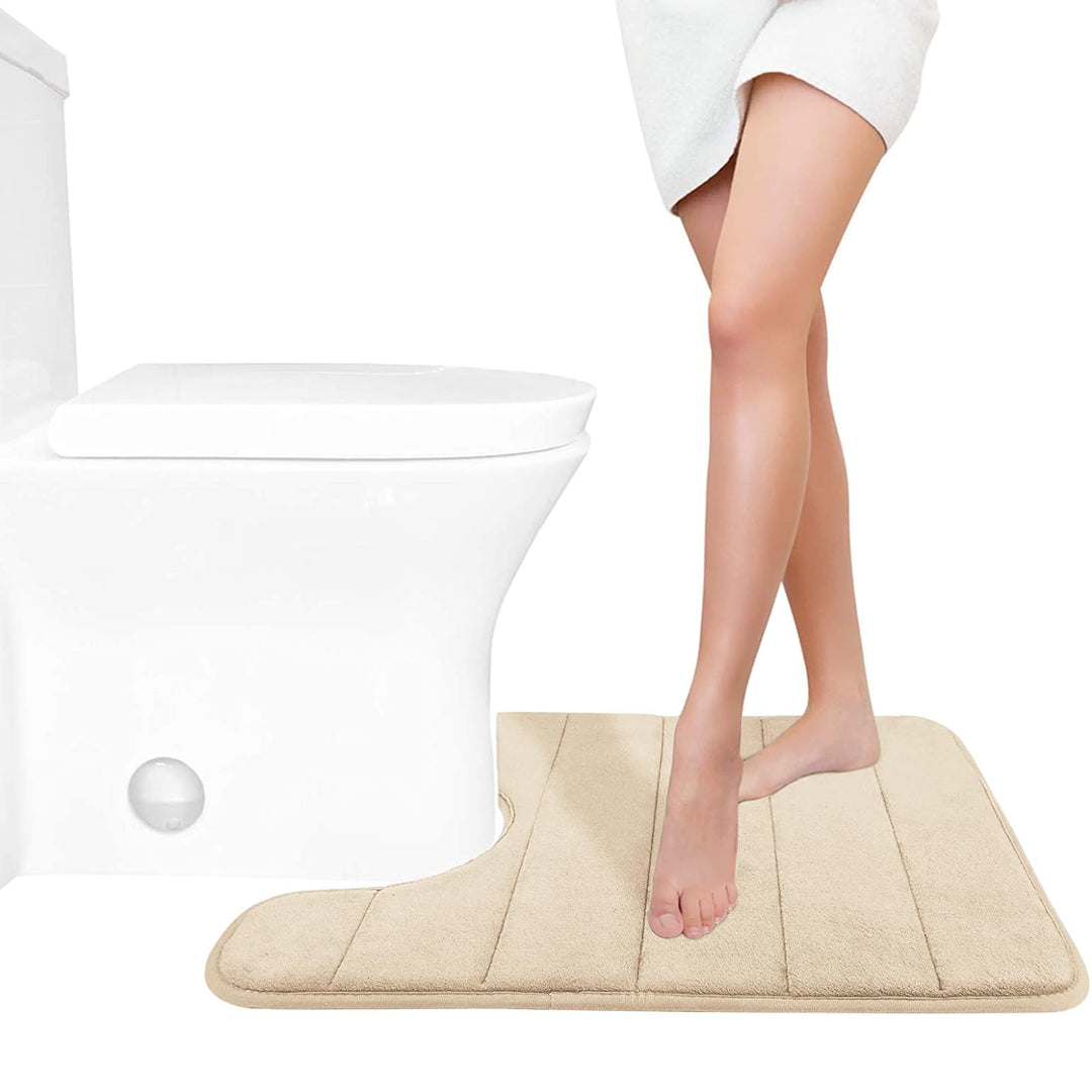 Yimobra Badematte rutschfest, 61 x 51 cm, Super Wasseraufnahme, Dick, Maschinenwaschbar, Leicht zu T