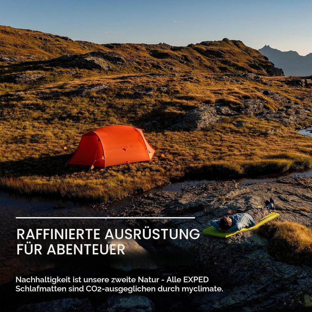 Exped Versa 4r Lw Blau - Komfortable isolierte Schlafmatte, Grösse 197 cm - Farbe Navy