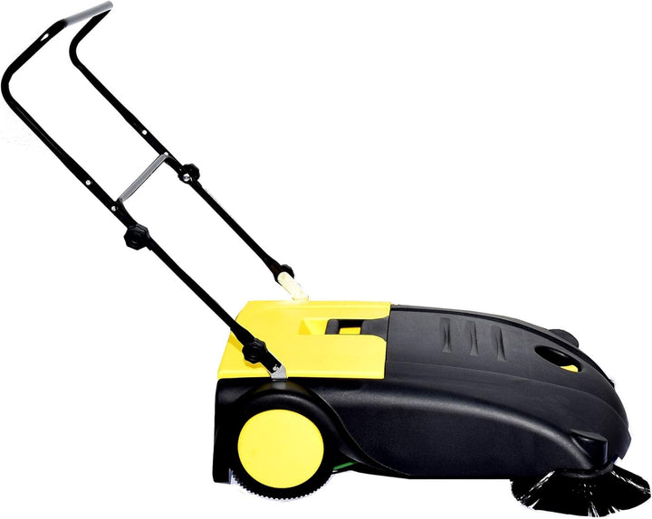 Syntrox Germany Kehrmaschine mit 2 Kehrbürsten 80 cm