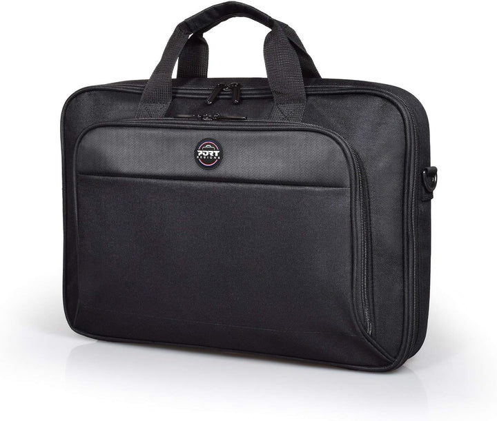 Port Designs Designs Hanoi 2 Clamshell 17,3 '' Laptoptasche, schwarz