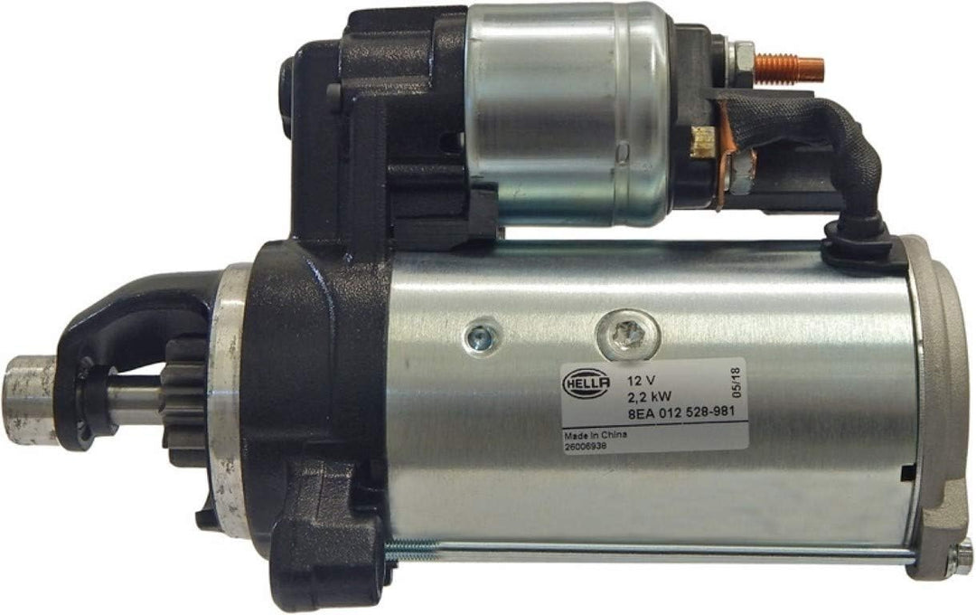 HELLA - Starter/Anlasser - 12V - 2.2kW - für u.a. Audi Q5 (8RB) - 8EA 012 528-981