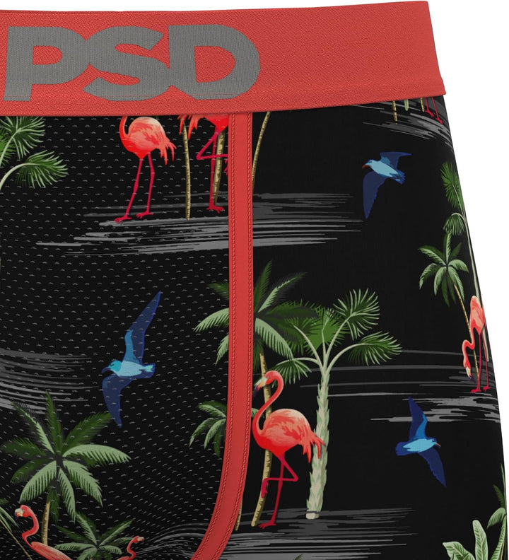 PSD | Herren-Boxershorts – Rich Tiger | Elastischer Mikrofaserbund | Atmungsaktiver Mikromesh-Einsat