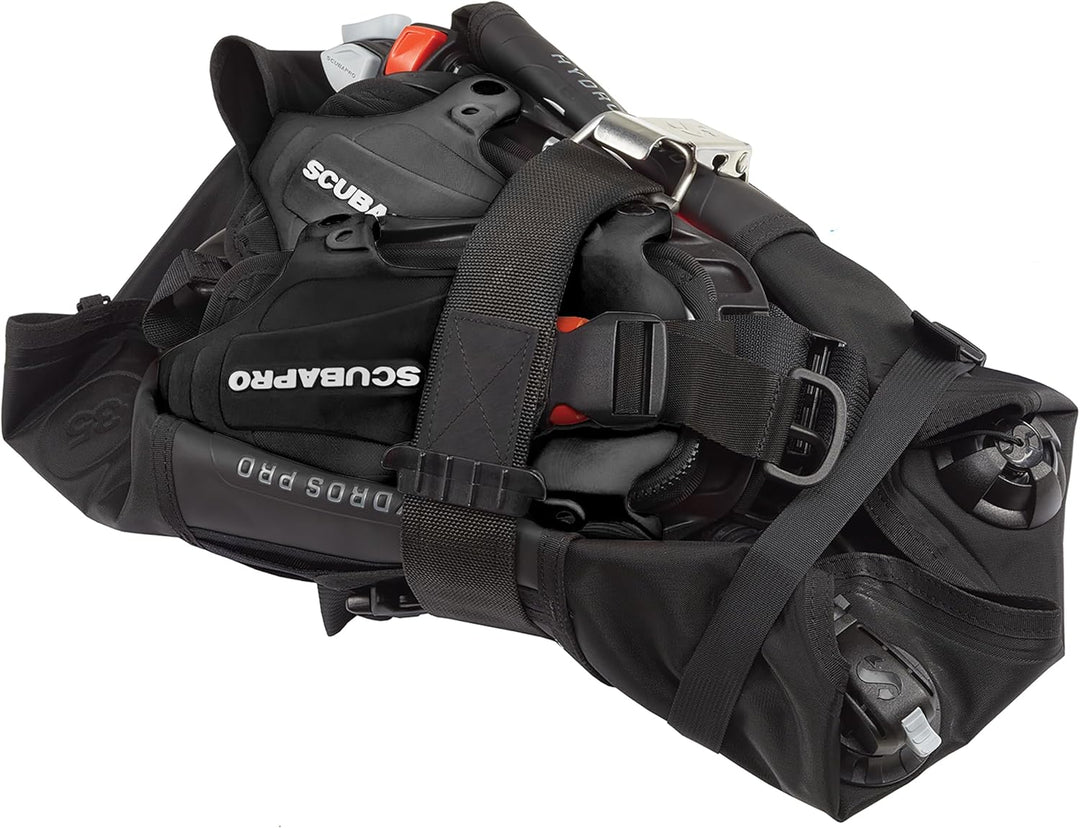 SCUBAPRO HYDROS PRO BCD mit BPI, Herren L Schwarz, L Schwarz