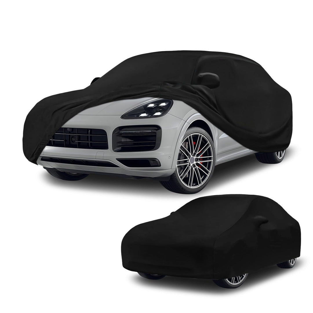 Autoabdeckung Indoor für Porsche Cayenne 2010-2026 | Elastisches Innenbereich Auto Abdeckplane Autop