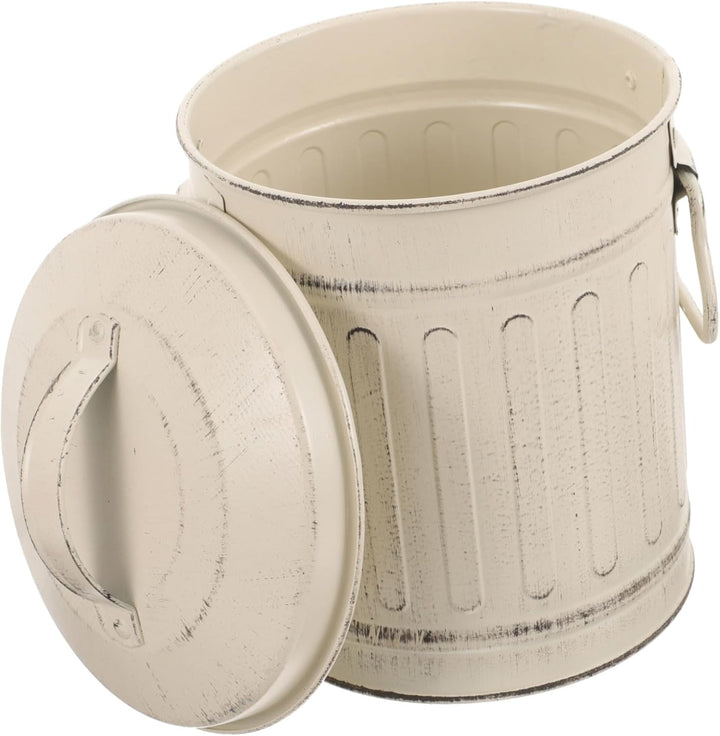 Garneck Stabiler Ascheeimer Aus Metall Mit Deckel Aufbewahrung Von Asche Für Den Hausgebrauch Für Ka