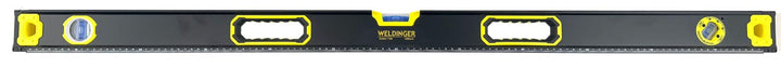 WELDINGER Wasserwaage 1200mm magnetisch Top View zwei Libellen Wasserwaage 1200 mm, Wasserwaage 1200