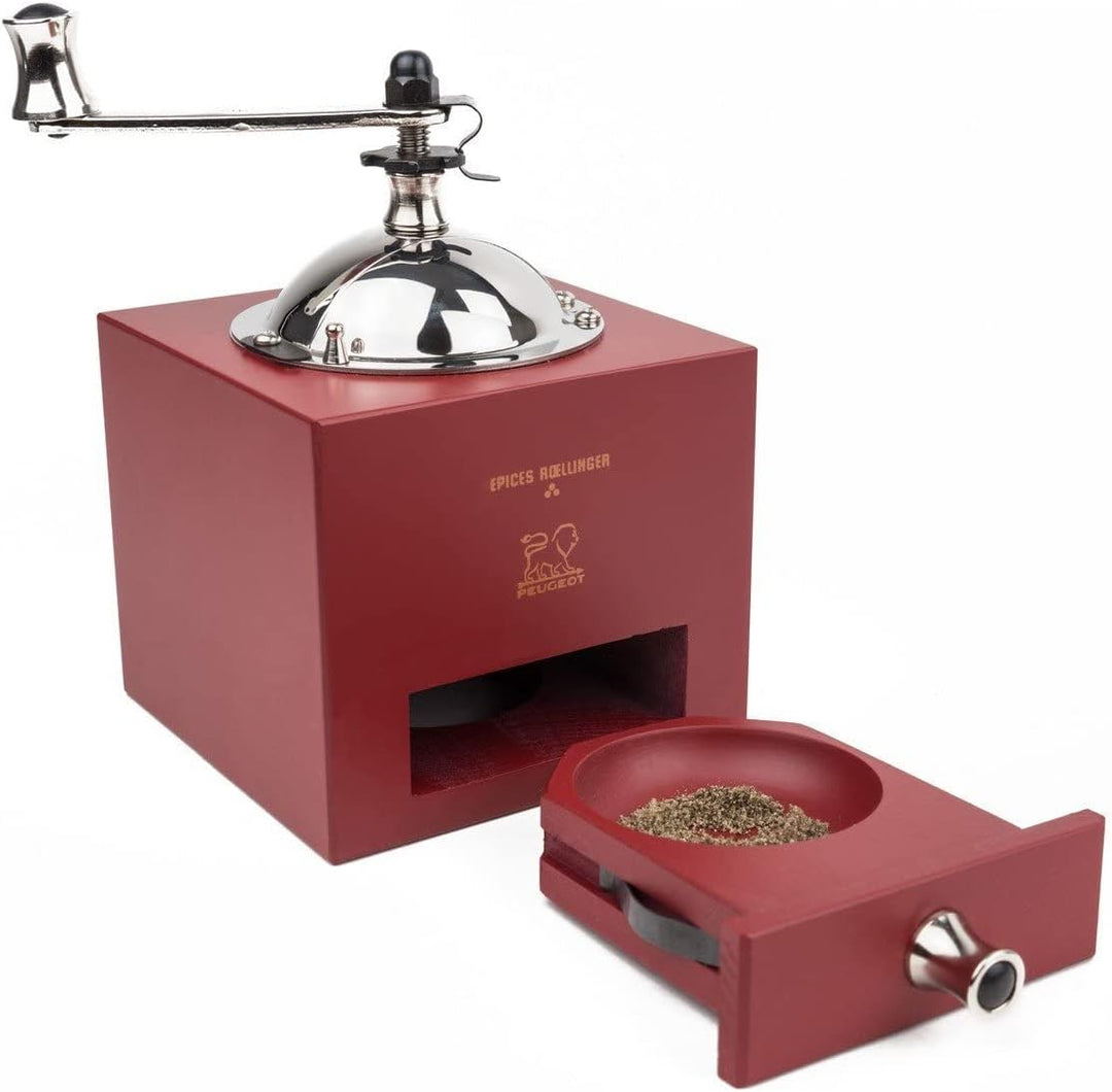 PEUGEOT - Pfeffermühle Roellinger 13 cm - Inspiriert von der traditionellen Peugeot Kurbelmühle mit