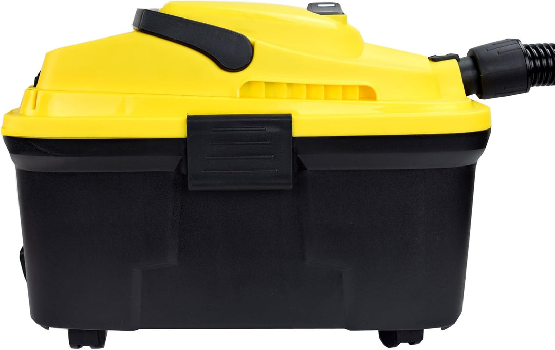 Syntrox Germany 10 Liter Staubsauger Industriesauger Nass und Trockensauger mit Ablassventil