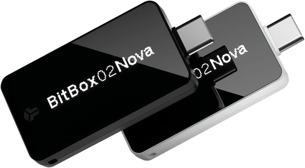 BitBox02 Nova - Hardware Wallet für Kryptowährungen: Bitcoin, Ethereum Plus 1500 Token - iPhone Unte