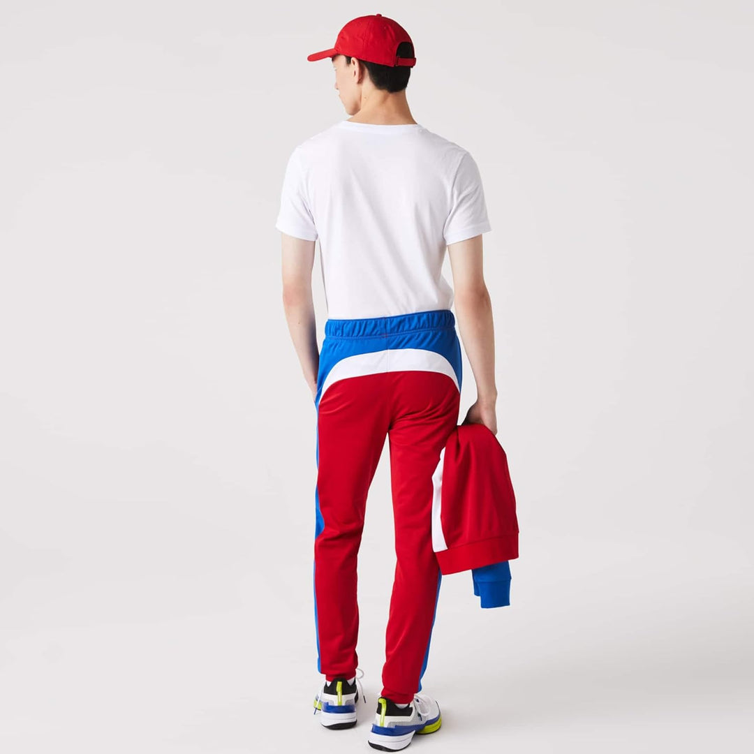 Lacoste Herren Trainingsanzug XS Rot/Marina-blanc, XS Rot/Marina-blanc