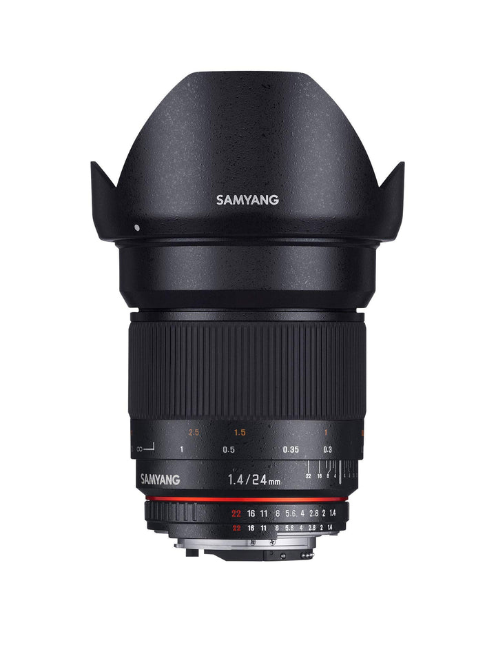 Samyang 24mm F1.4 Objektiv für Anschluss Sony Alpha, Sony Alpha