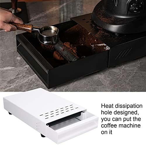 Kaffee-Klopfbox-Schublade, Espresso-Klopfbox-Schublade, Edelstahl-Kaffeerückstandspulverbox für den