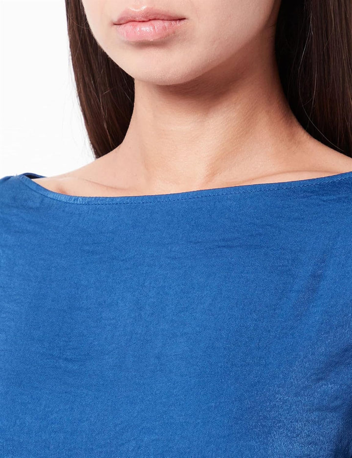 s.Oliver Damen Blusen 38 Blau, 38 Blau