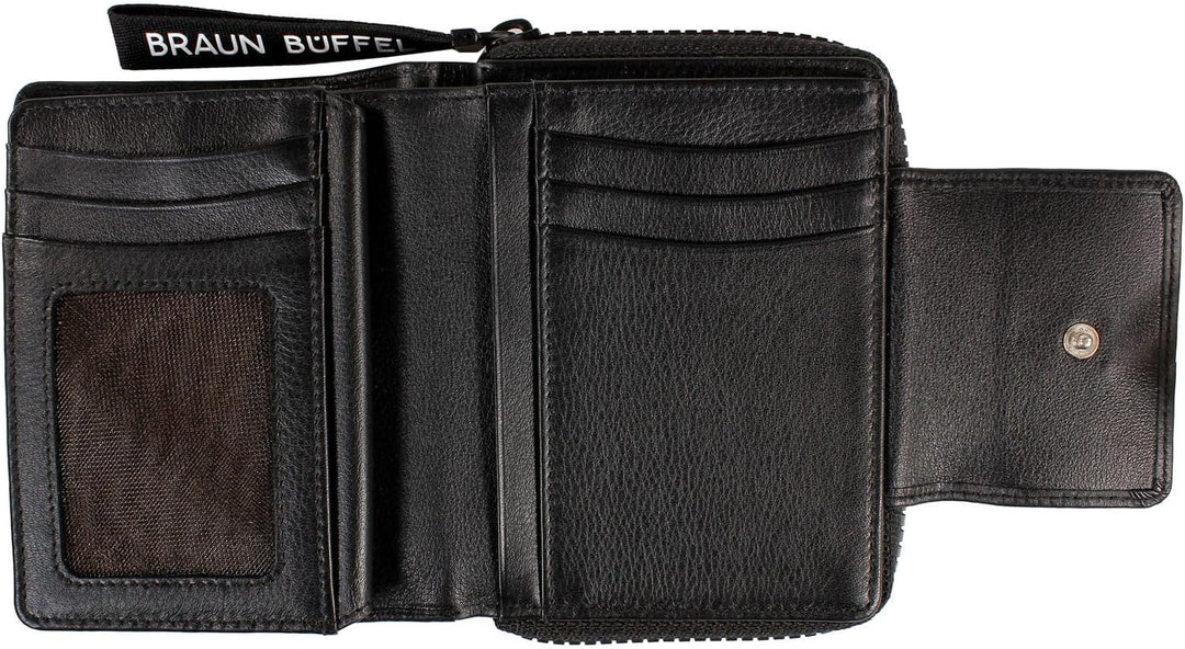 BRAUN BÜFFEL Capri Geldbörse Leder 12 cm