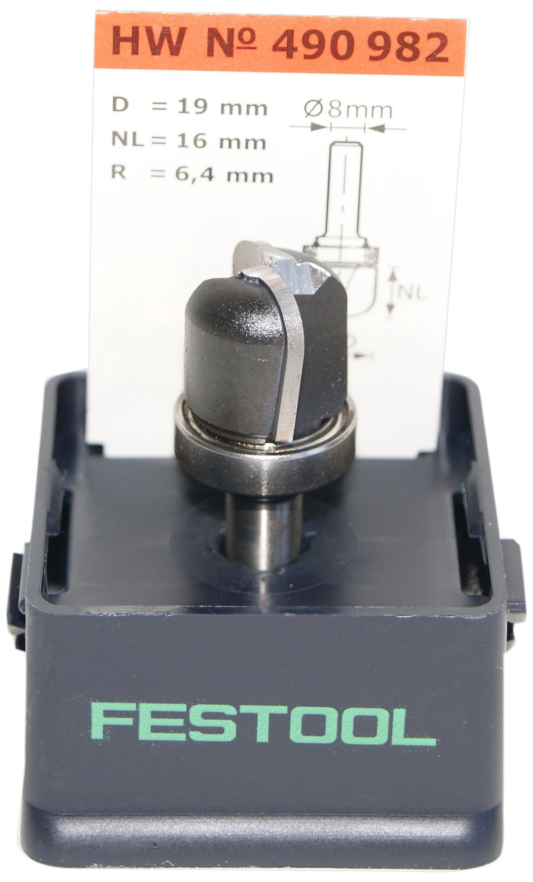Festool Wasserrinnenfräser HW S8 R6,4 KL