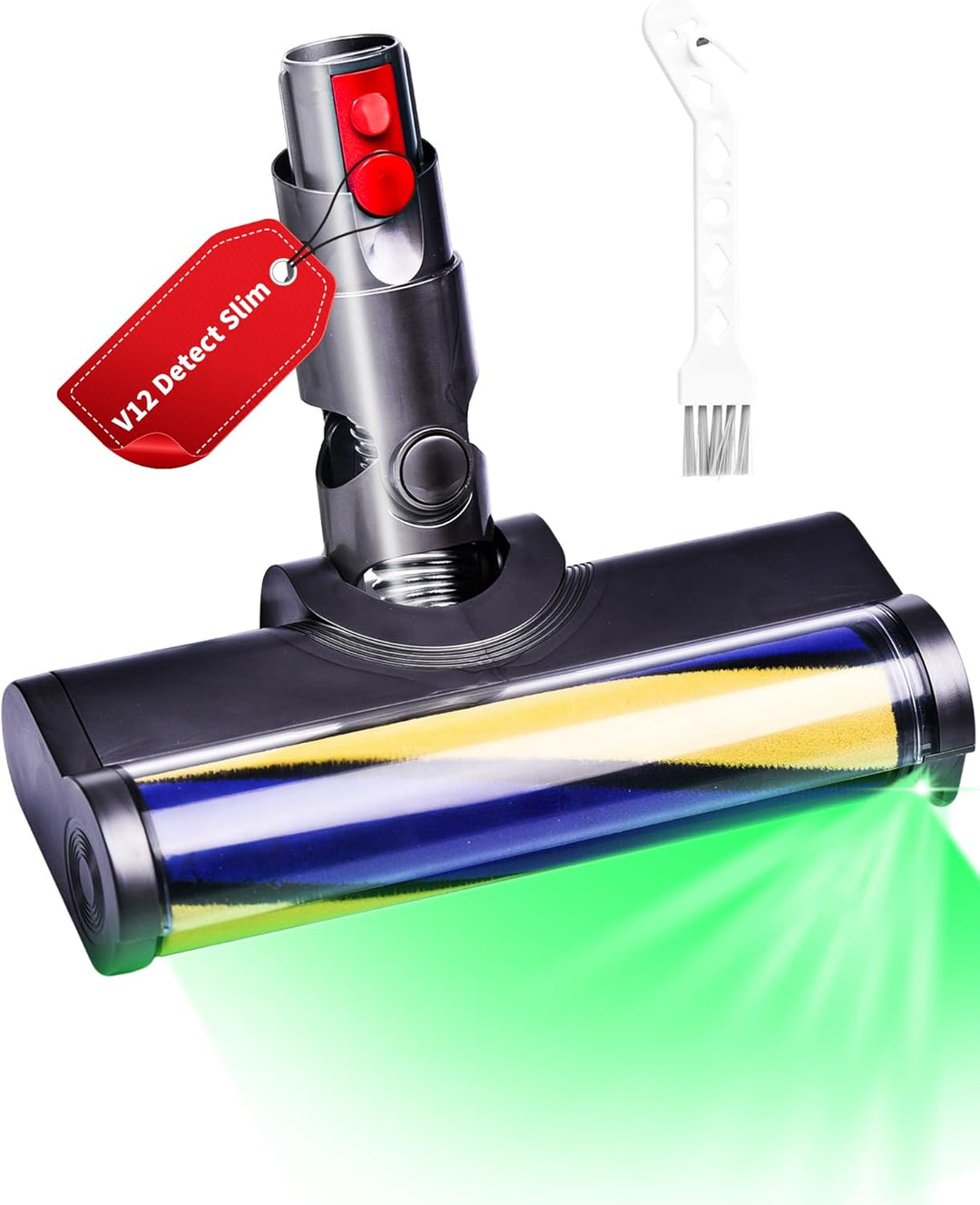 LED Bürste Bodendüse für Dyson V12 Detect Slim Ersatzteile Ersatzbürste Staubsauger Softwalze Zubehö