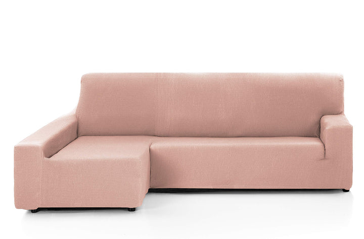 Martina Home Tunez Bezug für Chaiselongue, Baumwolle, Lachs, Brazo izquierdo langer linker Arm (Vord