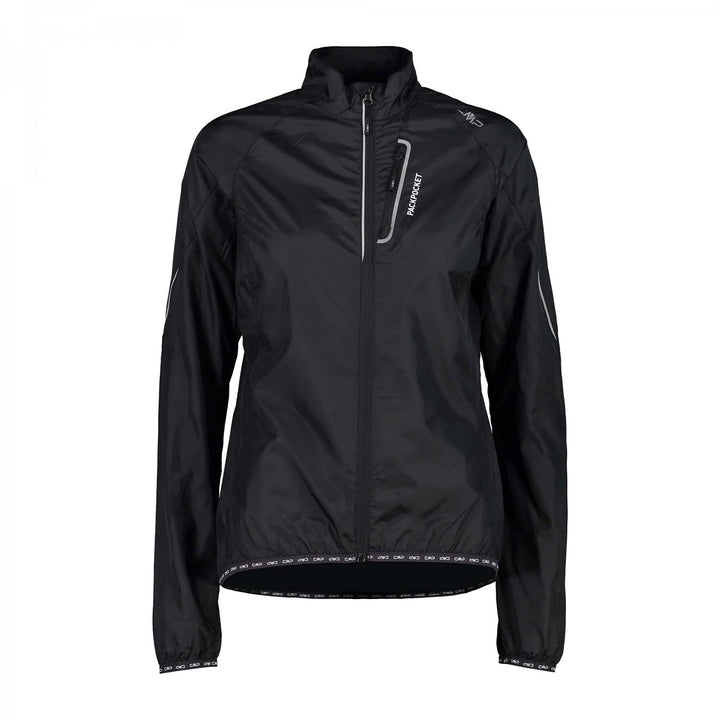 CMP Damen Bike Jacket Windproof Jacke 34 Schwarz, 34 Schwarz