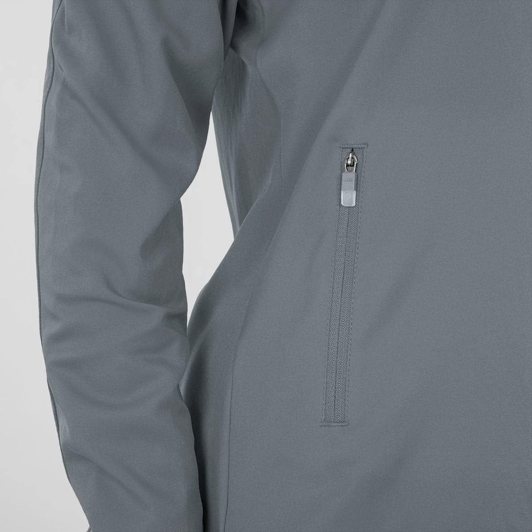 JAKO Damen Champ 2.0 Präsentationsjacke 38 steingrau/anthra light, 38 steingrau/anthra light