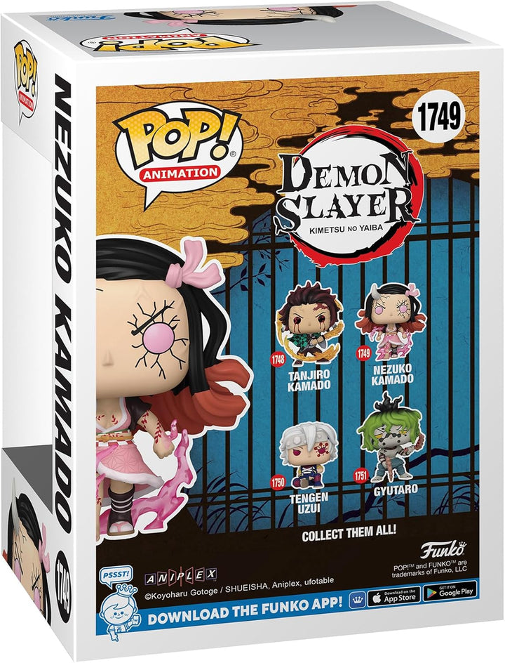 Funko Pop! Animation: DS - Nezuko Kamado - (Demon Form) - Demon Slayer - Vinyl-Sammelfigur - Geschen