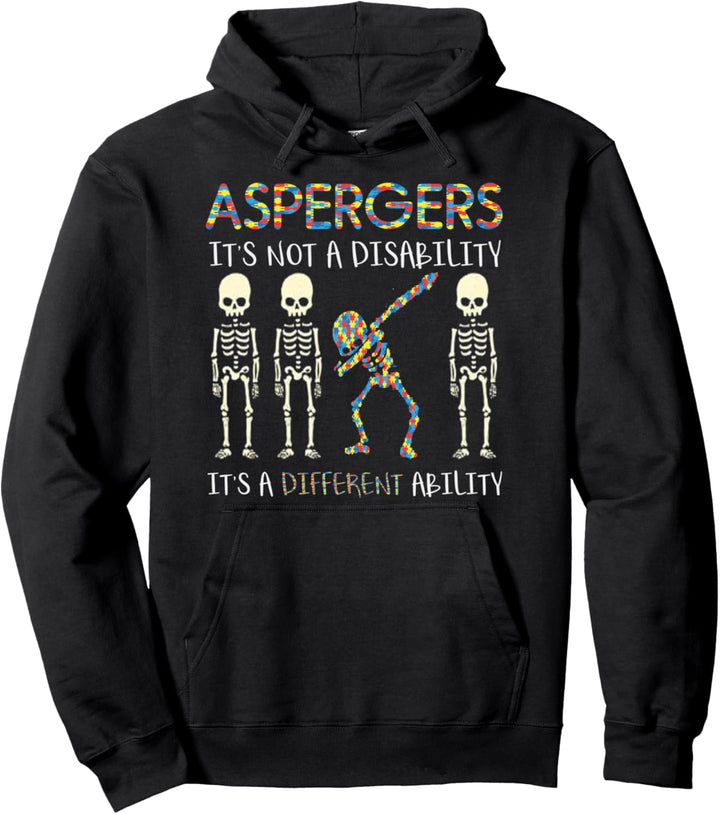 Aspergers ist keine Behinderung, es ist ein anderes Fähigkeitsgeschenk Pullover Hoodie