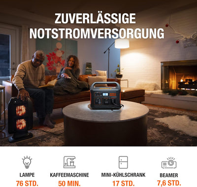Jackery Solargenerator 1000, 1002WH Tragbare Powerstation mit 2* SolarSaga 100W Solarpanels, 2*230V