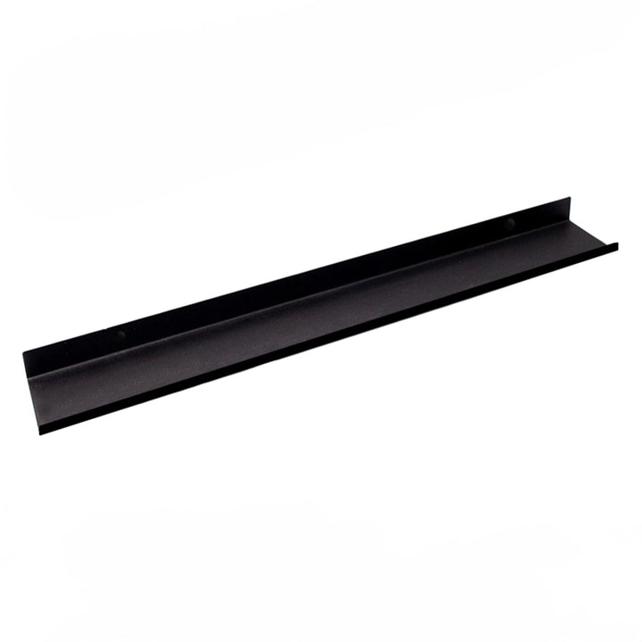 MILUKA Wandregal Schwarz Metall | Regal Wand 70 cm Long | Wandboards, Für Dekos, Bilderrahmen, Buch,