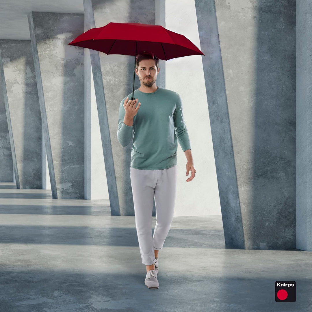 Knirps Taschenschirm AS.050 Slim Small Manual - Der flachste Superleicht - Klein und kompakt - 25 cm