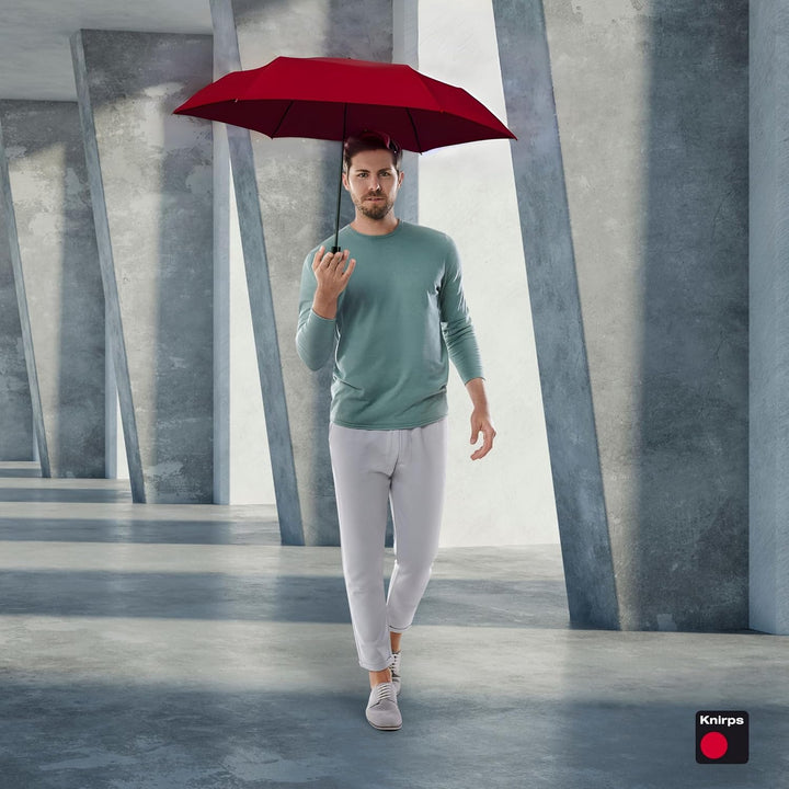 Knirps Taschenschirm AS.050 Slim Small Manual - Der flachste Superleicht - Klein und kompakt - 25 cm