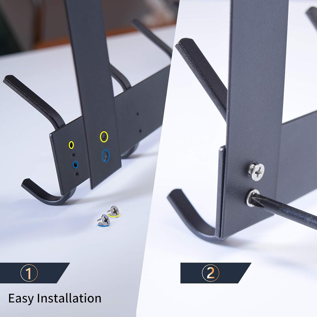 YUMORE Türgarderobe zum Einhängen Türhaken Edelstahl - Türfalz bis 4,5 cm Türgarderobe mit 12 Haken