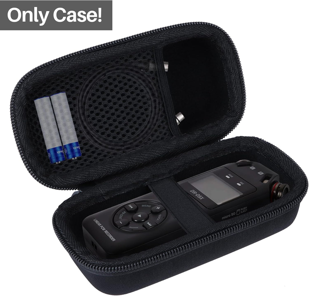 Hart Schutz Hülle Etui Tasche für Tascam DR-05XP / DR-05X Tragbarer Stereo-Audiorecorder für Tascam