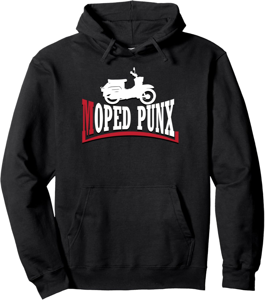 Moped Punch Simson-Schwalbe Pullover Hoodie