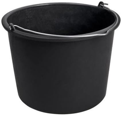 Kistenberg 10x Baueimer 20 Liter | Eimer mit Skala und ergonomischem Griff | aus robustem Kunststoff