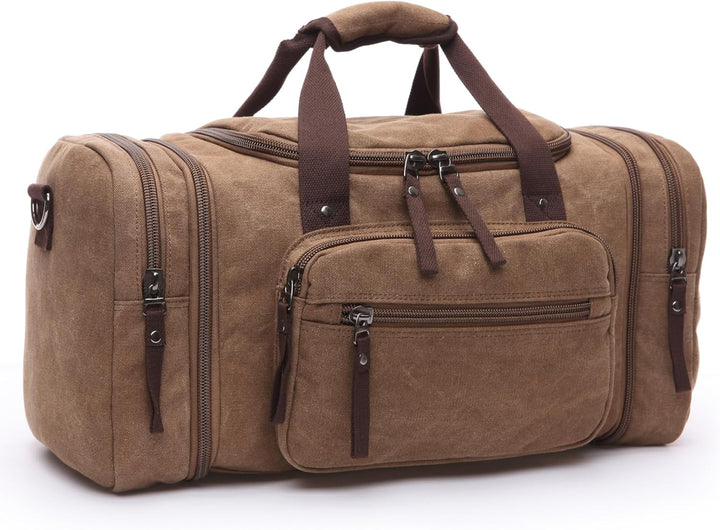 DORRISO Mode Herren Reisetasche Grosse Kapazität Erweiterbar Sporttasche 40L Elegant Handgepäck Tasc