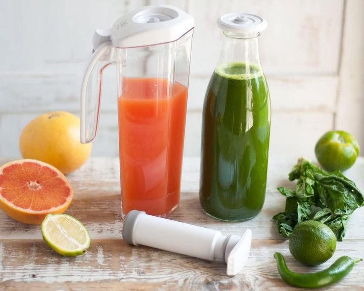 Vakuum-Set zur Aufbewahrung von Saft