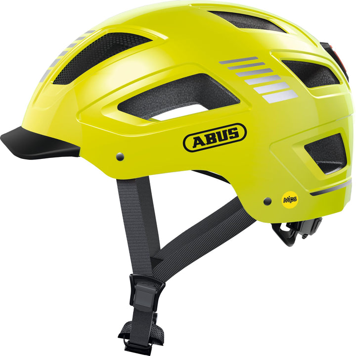 ABUS Stadthelm Hyban 2.0 MIPS - Fahrradhelm mit Rücklicht, ABS-Hartschale, Aufprallschutz - für Dame