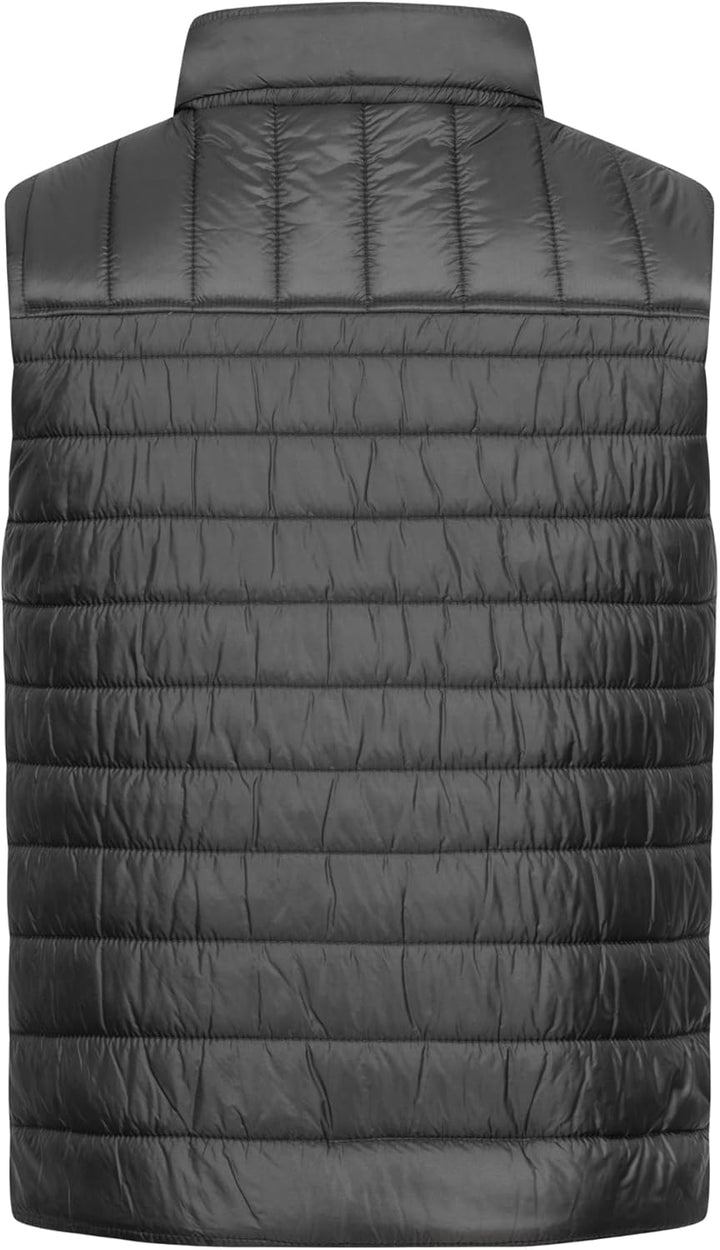 Rock Creek Herren Weste Steppweste H-350 S Dunkelgrau, S Dunkelgrau