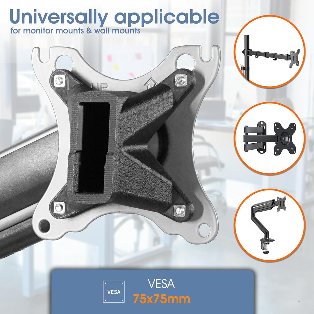 3IDEE VESA Adapter kompatibel mit HP Omnistudio X All-in-One PC (32-c0073ng 32-c0075ng, 32-c0077ng,