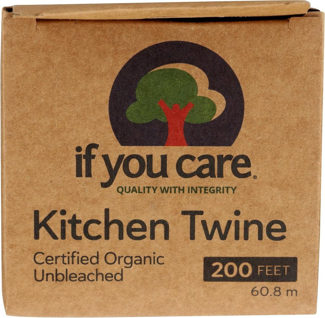 If You Care 100% Natural Cooking Twine, 200', Unbleached