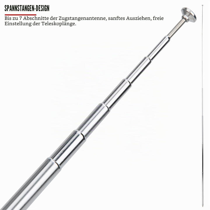 Antenne V-Dipol Funkfrequenz 78M-1 GHz Funk-Ersatzantenne Universal-Innenraum-Akzeptor
