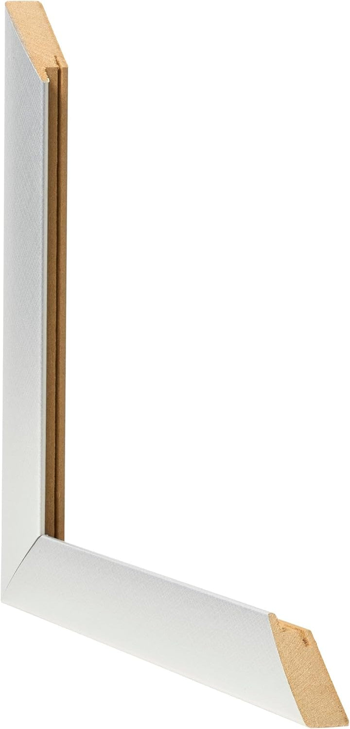 yd. Your Decoration - Bilderrahmen 75x100 cm - Aluminium Gebürstet - Bilderrahmen aus MDF mit Acrylg